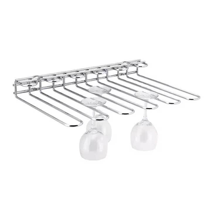 Heavybao Hanging Wine Glass Rack Cup Holder and Glasses Storage for Kitchen or Bar for Hotels & Restaurants