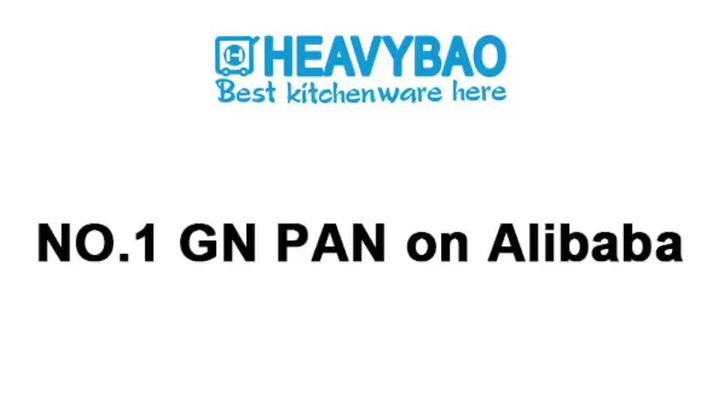 Heavybao High Quality Stainless Steel 1/2 Standard Restaurant Buffet Gastronorm Container GN Pan Catering Equipment