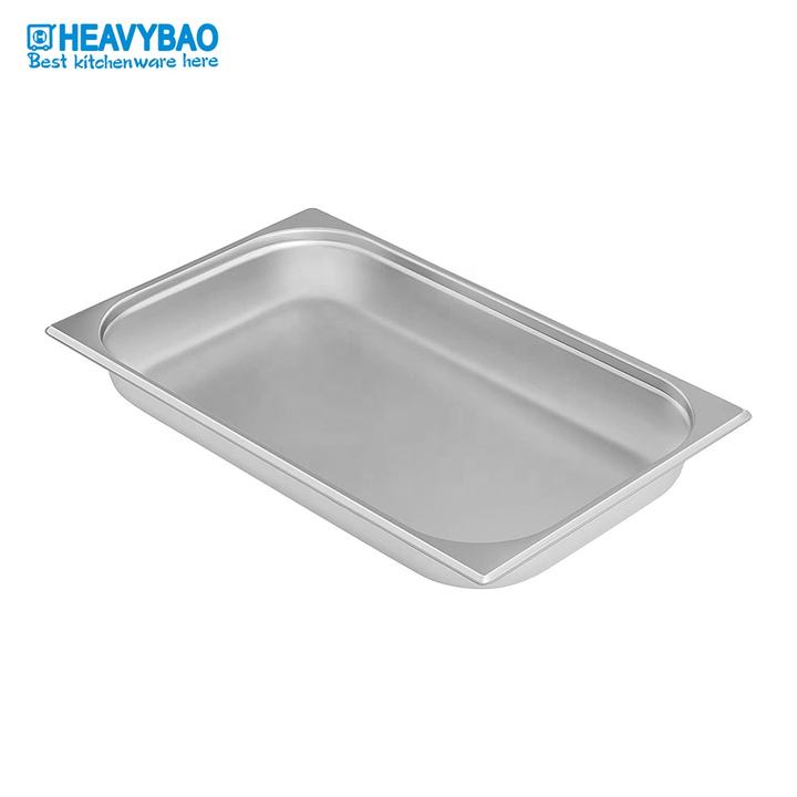 Heavybao High Standard Stainless Steel Gastronorm Food Container GN Pan For Buffet Catering Equipment