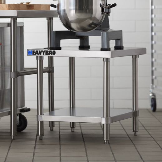 Heavybao Hight Quality Knock Down Stainless Steel  Worktable  For Restaurant Product Sourcing