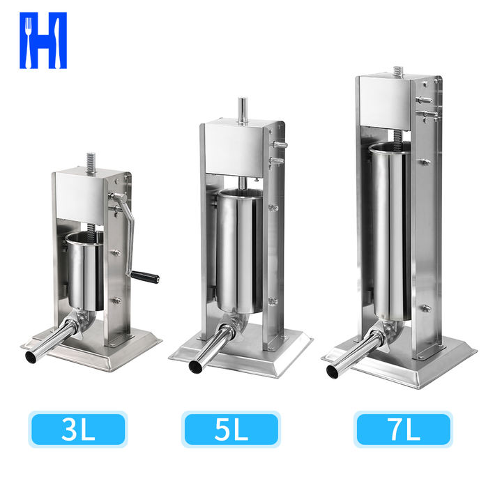 Heavybao Home Used Mini Stainless Steel Small Sausage Stuffer Filler Sausage Making Machine