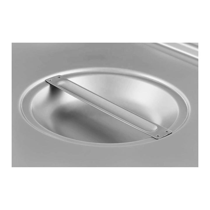 Heavybao Hot Selling Stainless Steel Gn Food Pan Container Cover Lid For Hotel Restaurant Manufacturing and Export