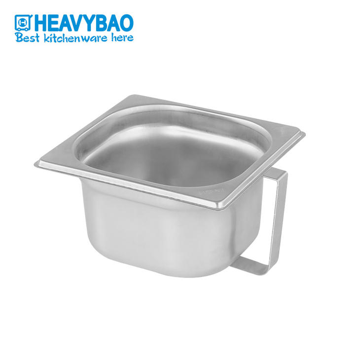 Heavybao Hotel Equipment Europe America Gastronorm Containers Kitchen Steam Food Ice Cream GN Pans