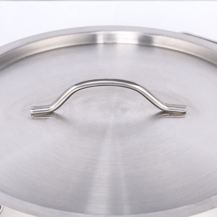 Heavybao Hotel Equipment Stainless Steel Kitchen Seal Net Soup Stock Pot Set With Handle Can Be Customized