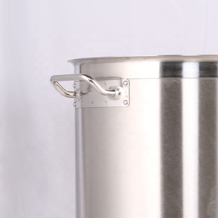 Heavybao Hotel Equipment Stainless Steel Kitchen Seal Net Soup Stock Pot Set With Handle Can Be Customized