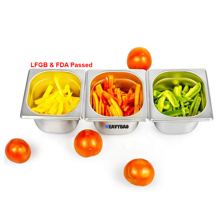 Heavybao Hotel & Restaurant Supplies Fast Food Catering Equipment 1/1 Steam Table GN Pan for Kitchen Use Wholesale Factory Customization