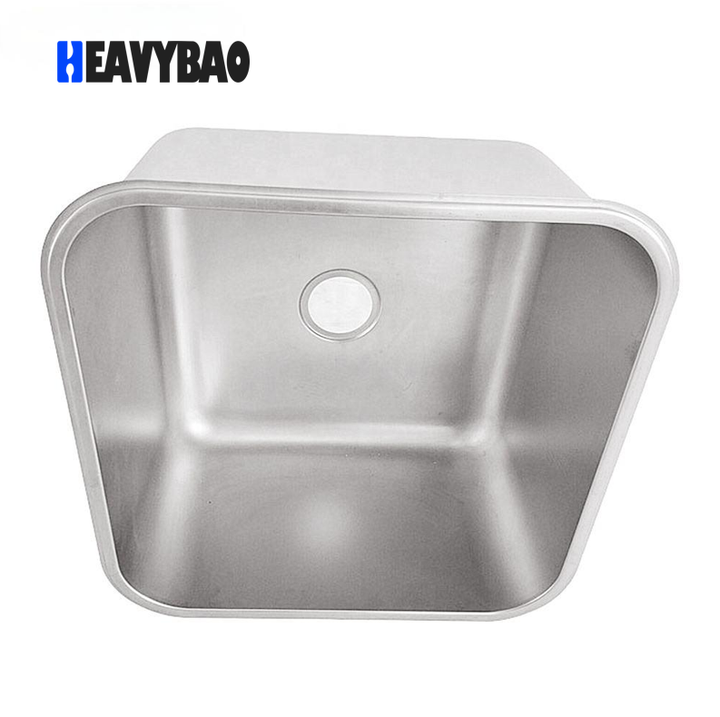 Heavybao Household Using High quality Stainless Steel deep draw under mounted Square kitchen sink