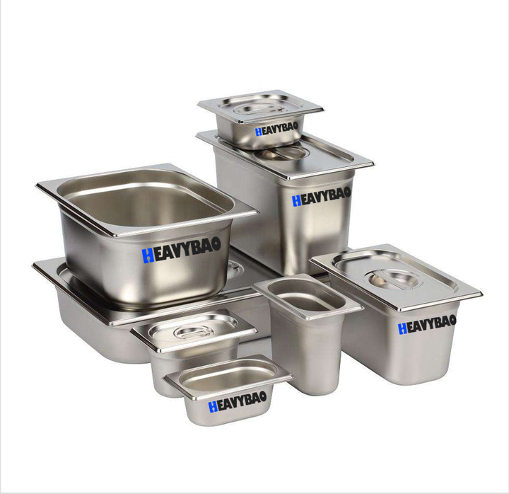 Heavybao Kitchen Equipment Hospitality Supplies Reliable Food Storage Container Stainless Steel Gastronorm GN Pan China Supplier Custom Solutions