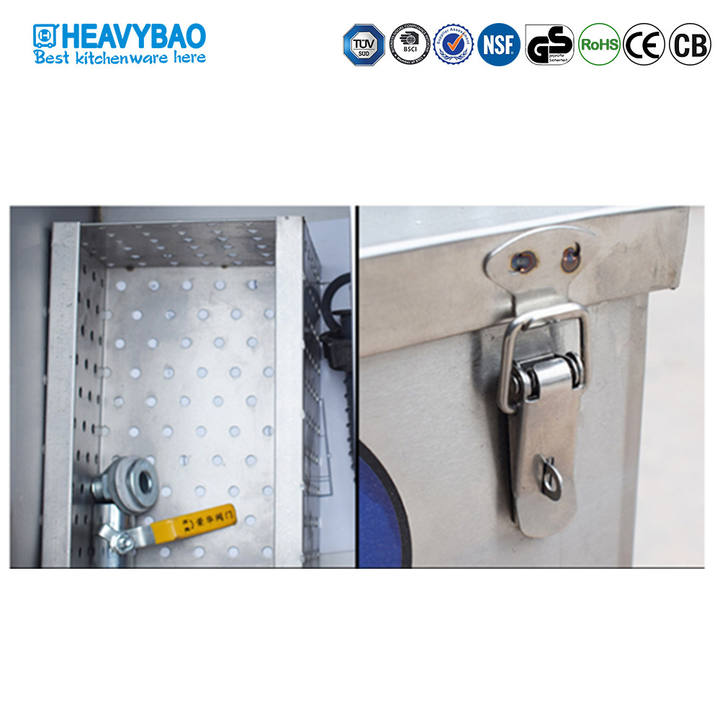 Heavybao Stainless Steel Centrifugal Water Oil Separator Grease Trap Interceptor For Restaurant Kitchen Sink Mass Production B2B