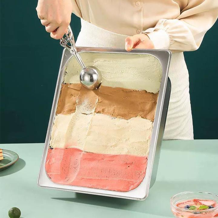 Heavybao Stainless Steel Ice-cream GN Gastronorm Pan Food Container For Hotel Buffet Restaurant Wholesale Distribution Center