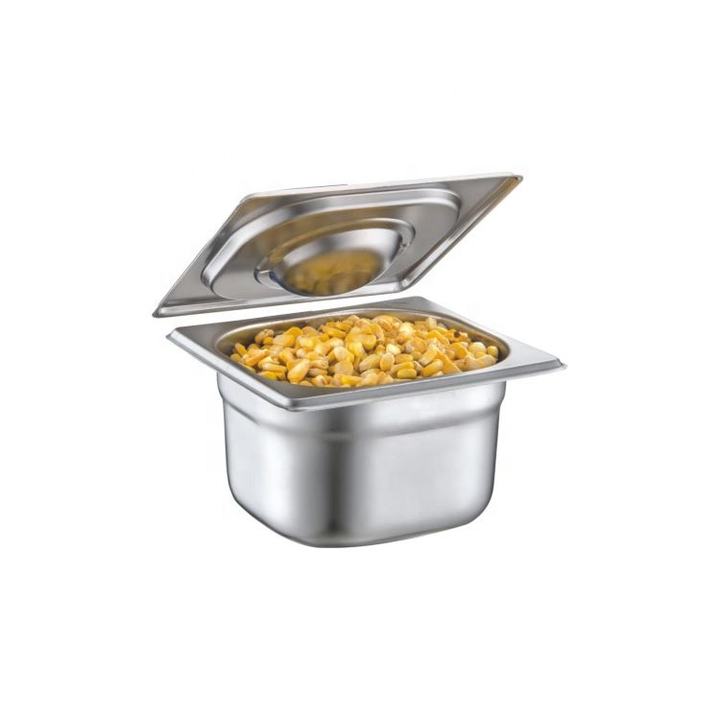 Heavybao Stainless Steel Kitchen Equipment Tool Utensil Gastronorm GN Food Containers Ice Cream Pan For Hotel Restaurant Contract Manufacturing