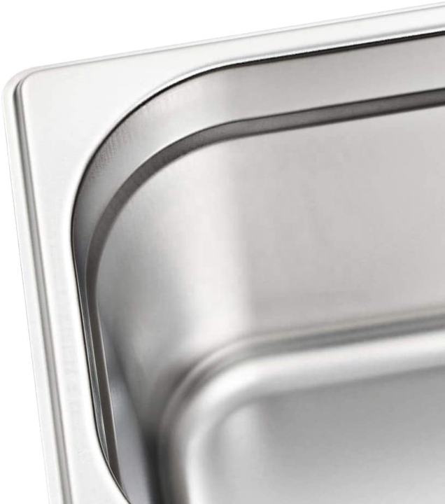 Heavybao Stainless Steel Kitchen Equipment Tool Utensil Gastronorm GN Food Containers Ice Cream Pan For Hotel Restaurant Contract Manufacturing