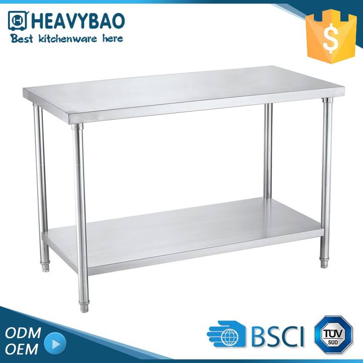 Heavybao Stainless Steel Service Chafing Dish Cooking Pot Trolley Cart GN Pan Horeca Equipment