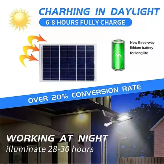 Outdoor Lighting Energy Saving Waterproof IP65 Separated Solar Street Light