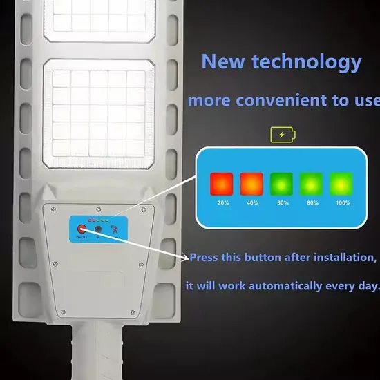 Outdoor Waterproof IP65 Highlight SMD Integrated LED Solar Street Light