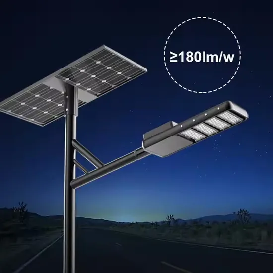 Road Lighting Energy Saving Solar Street Light LED Street Pole Light for Outdoor Lighting