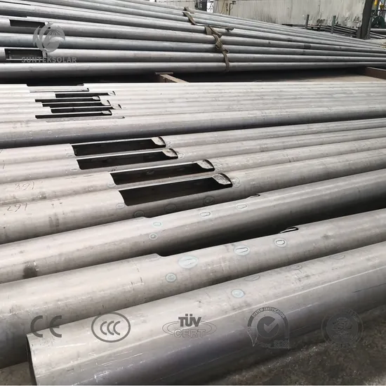 Sale Hot Hip Galvanization Smart Lamp Steel Poles Galvanized Street Light Pole