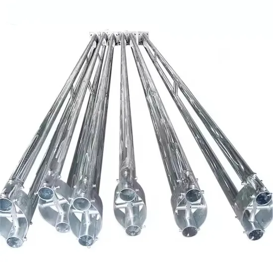 Smart Street Lamp Lighting Pole Galvanized with Low Price