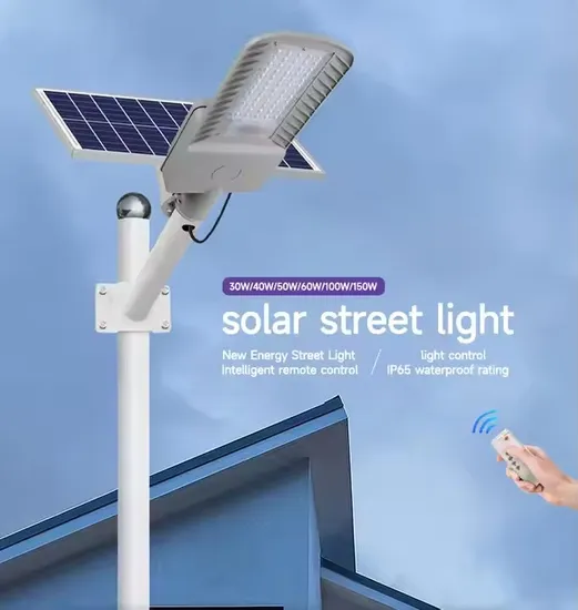 Solar Street Light Die-Cast Aluminum Waterproof IP65 Rating RoHS Certified