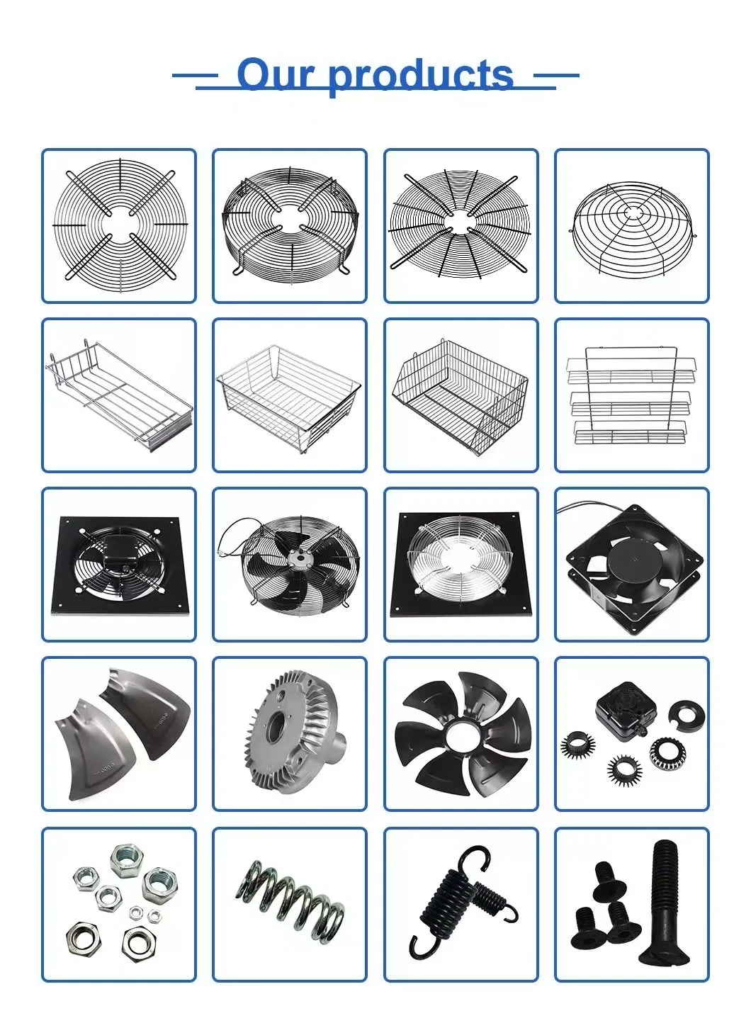 Axial Flow Fan Motor Bracket