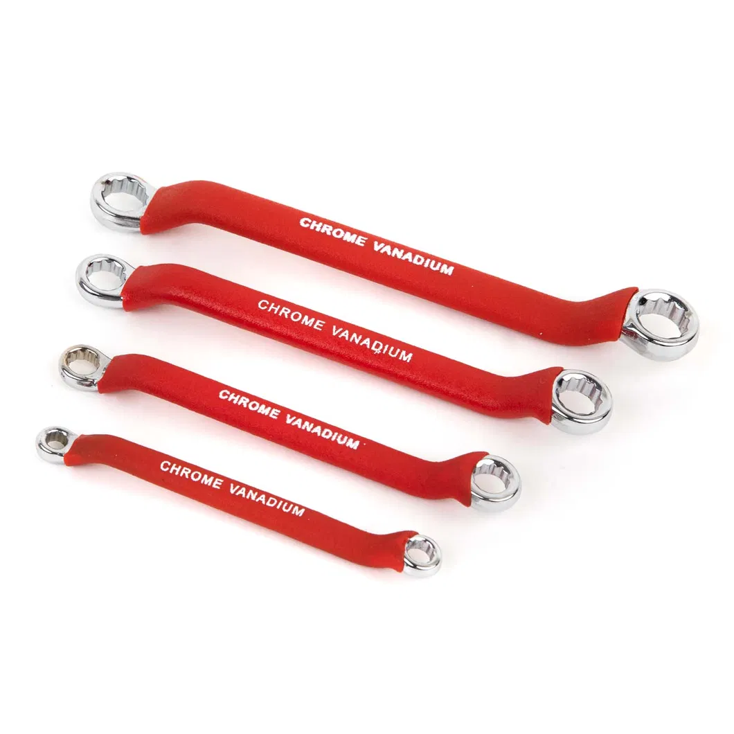 15/16inch-1 (1/16) Inch Mirror Box-End Wrench with Insulated Rubber Dipped, Pipe Grip Box Wrench/Spanner