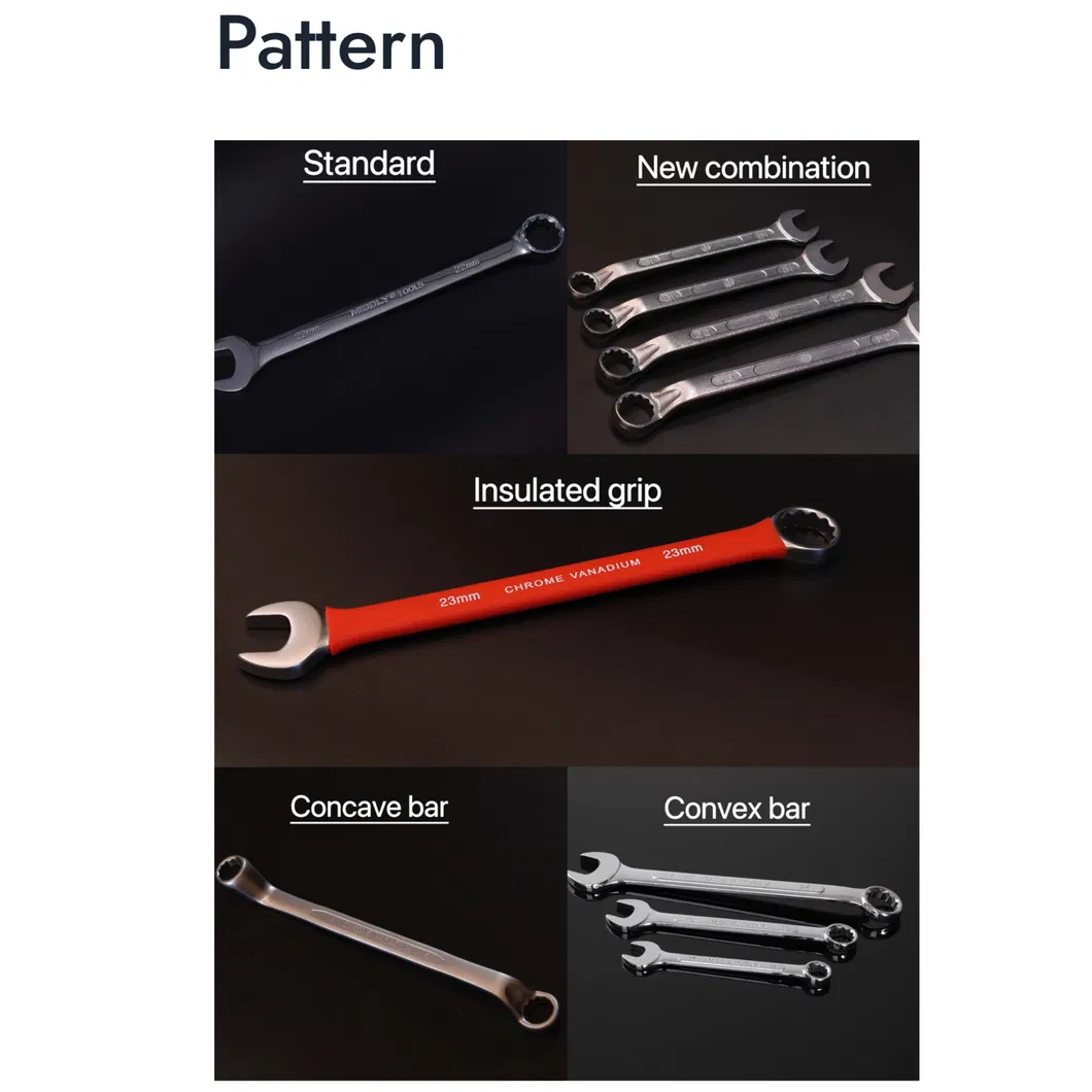 Hexagonal Open End Wrench, One Hex-End, One Open-End, Tools, Hand Tool, Hardware, Spanner