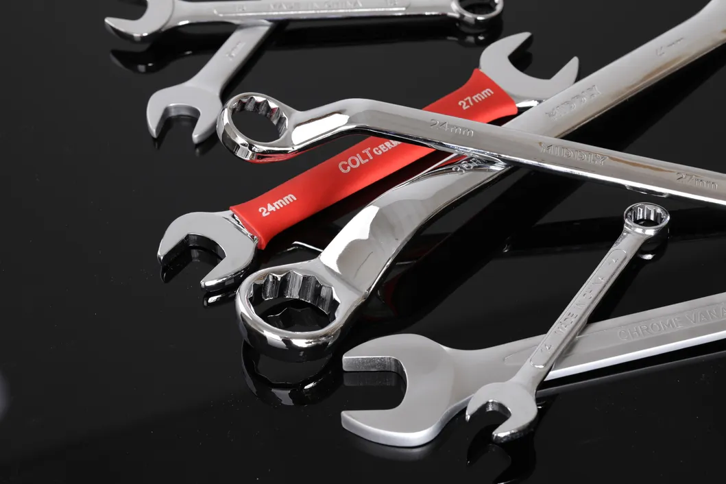 Middly Combination Wrench/Open-Ring Spanner, Matt Finish 6mm Cr-V