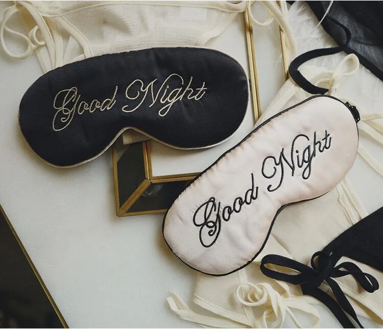 Custom High Quality Sleep Silk Eye Mask