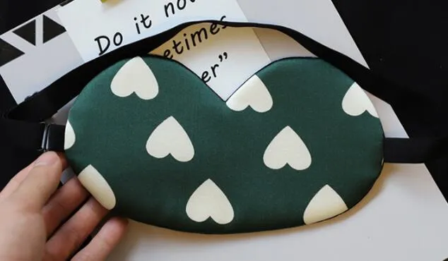 Sweet Heart Design Silk Eyemask