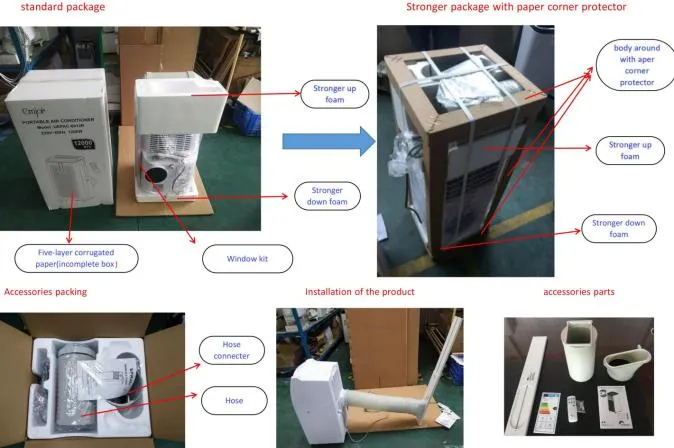 4 in 1 Cooling /WiFi/Automatic/Dehumidifying Portable Air Conditioner