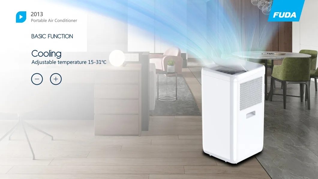 7, 000/8, 000/9, 000/10, 000/12, 000 BTU/H Cooling Capacity Smart Portable Air Conditioner for Home and Office