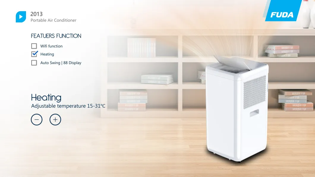 7, 000/8, 000/9, 000/10, 000/12, 000 BTU/H Cooling Capacity Smart Portable Air Conditioner for Home and Office