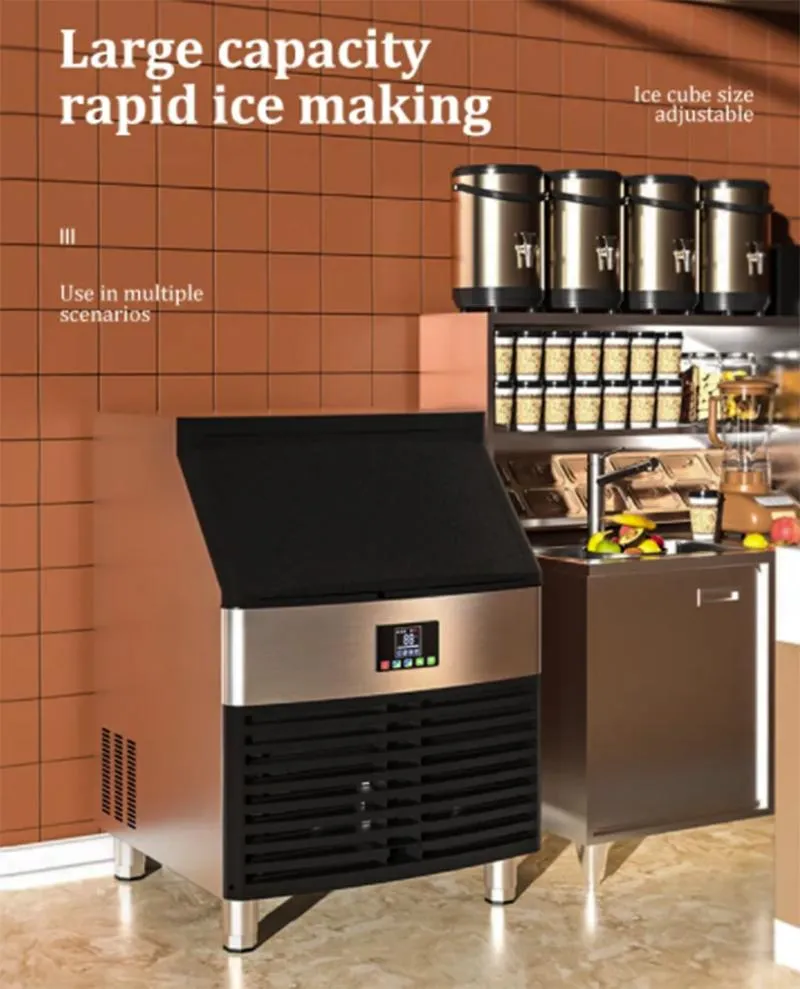 83kg/Day Ice Block Machine 455W Ice Maker for Commercial Use