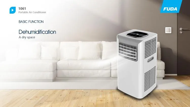 Blue/White OEM Multifunction Portable Air Conditioner for Office and Home Use