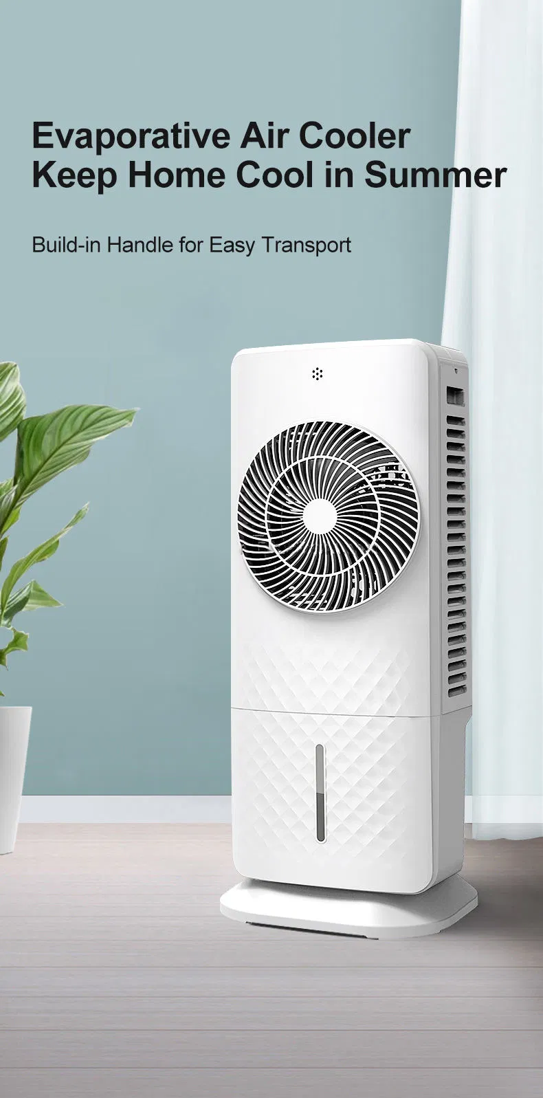 Home Portable Misting Purifier Evaporative Humidifier Residential Air Conditional Water Cooler