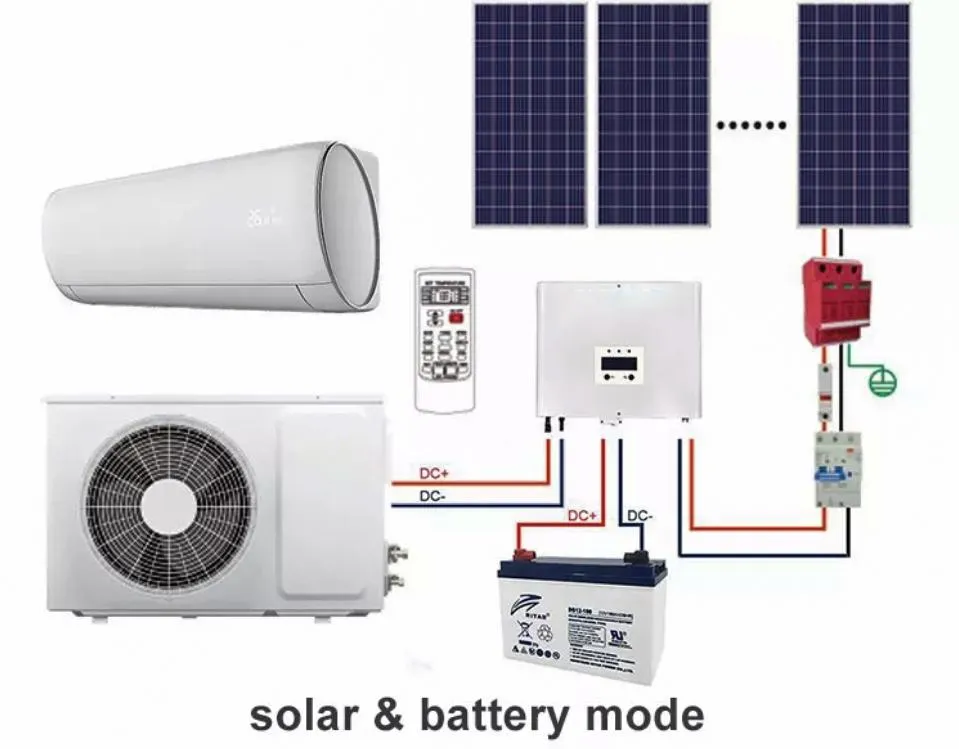 Split Unit Solar Air Conditioner for Room with Smart Phone Control