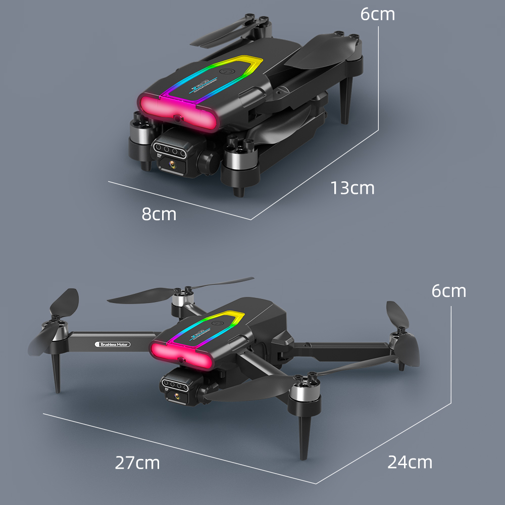 F199 Cheap Drone 480P 720P Wide Angle Dual HD Camera Duel Battery Brushless WIFI FPV Aerial Drone