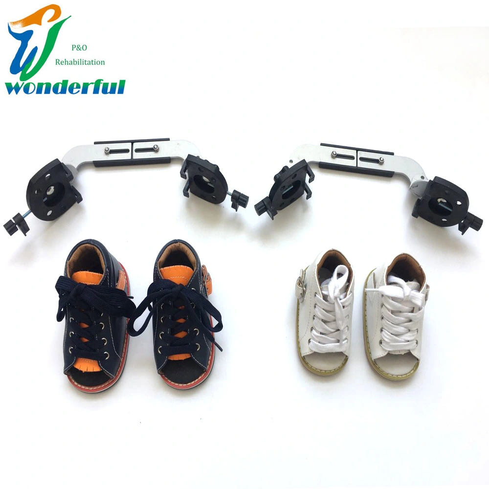 Medical Club Foot Shoes Dennis Brown Shoes Orthopedic Shoes with Splint