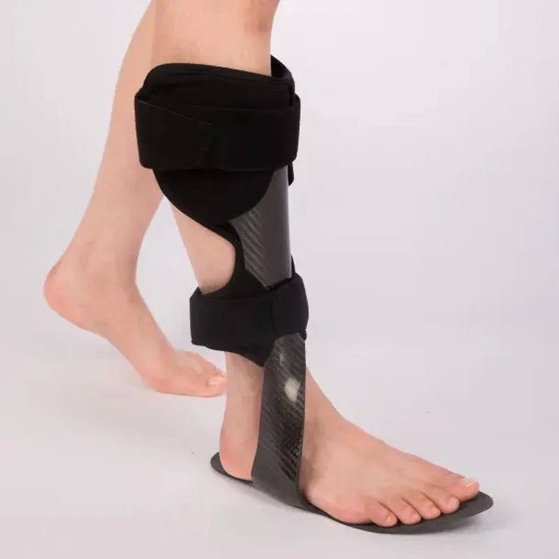 Medical Orthopedic Brace Support Carbon Fiber Ankle Foot Orthosis Afo