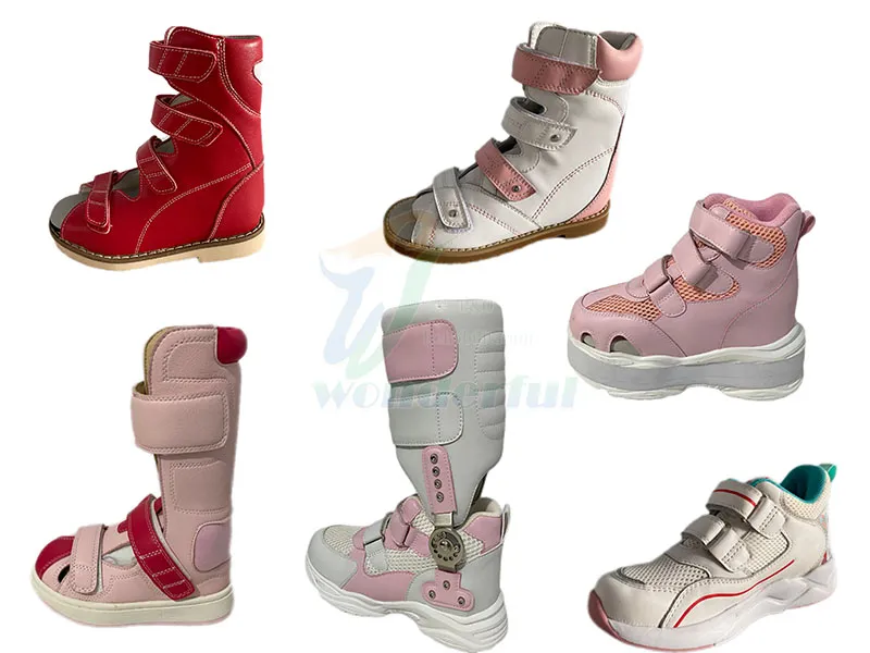 Orthopedic Breathable Non-Slip Shock-Absorbing Orthopedic Shoes for Children