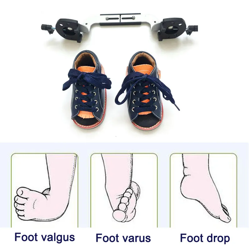 Orthopedic Clubfoot Brown Children Dennis Splint Corrective Shoes