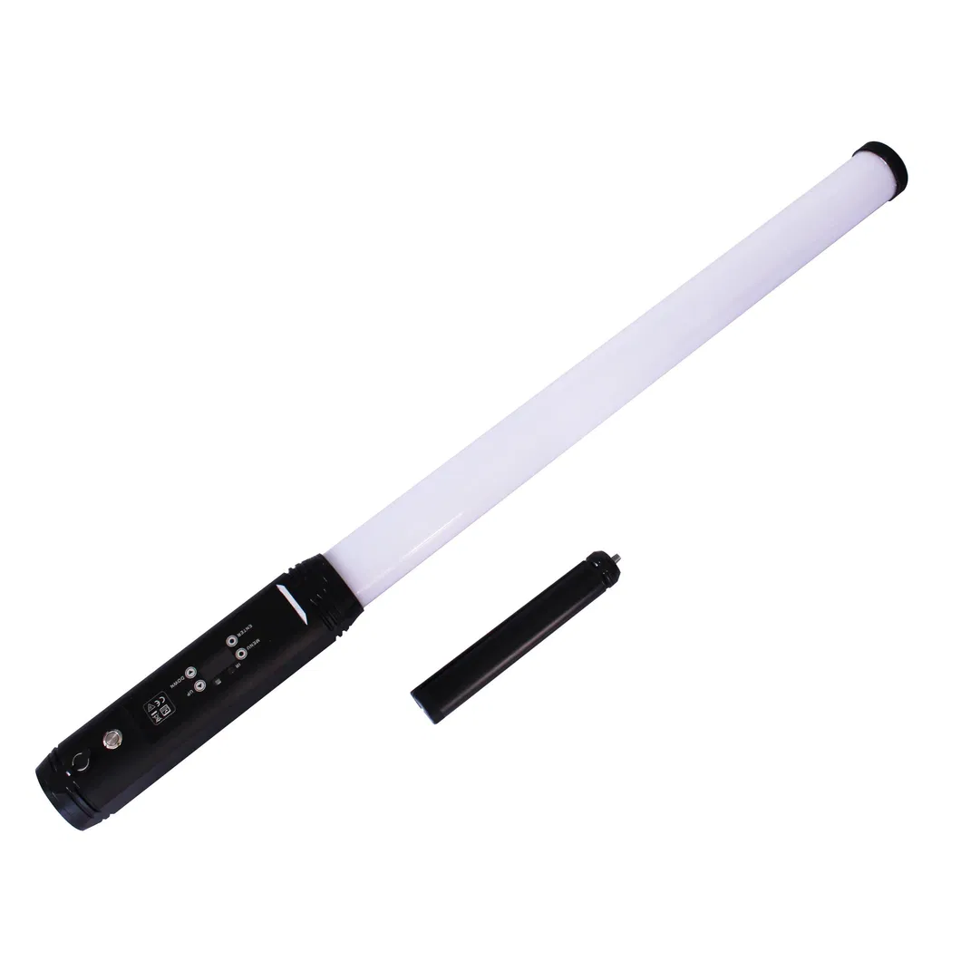 LCL Wireless Smart Remote Control Battery Pixel Light RGBWA DMX512 Stand LED Tube Light