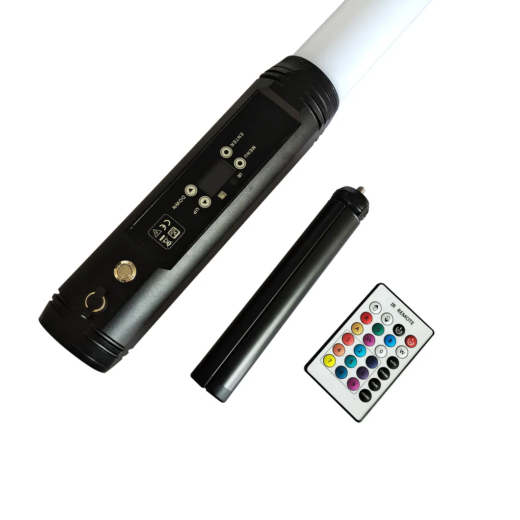 Outdoor IP65 Wireless RGBWA LED Pixel Tube Light DMX Battery Wireless LED Lighting Wireless LED Battery Pixel Light RGBWA