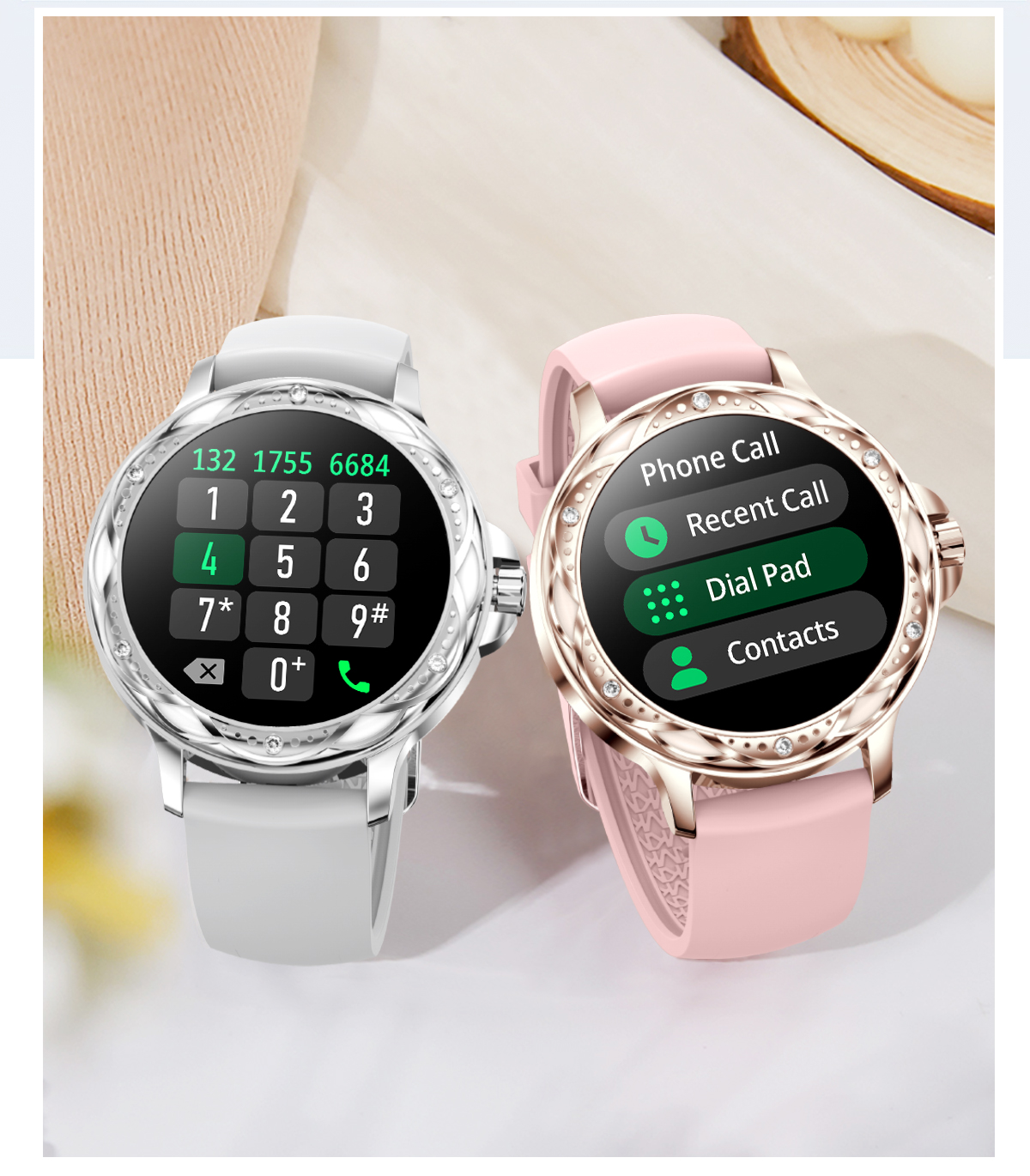 Fashion Smartwatch Lcd Display Ladies Gift Smart Bracelets Wearable Devices Smart Watch 4g