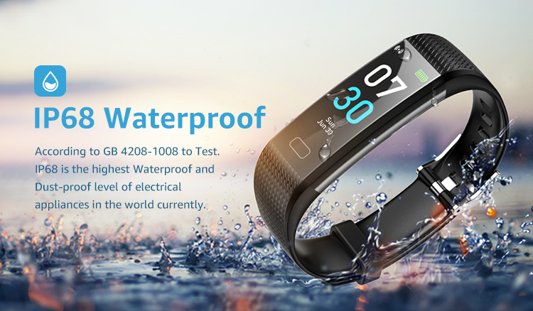 S5 2.0 Smart Bracelet Men Women Heart Rate Blood Pressure Health Waterproof Smart Watch BT Watch Wristband Fitness Tracker