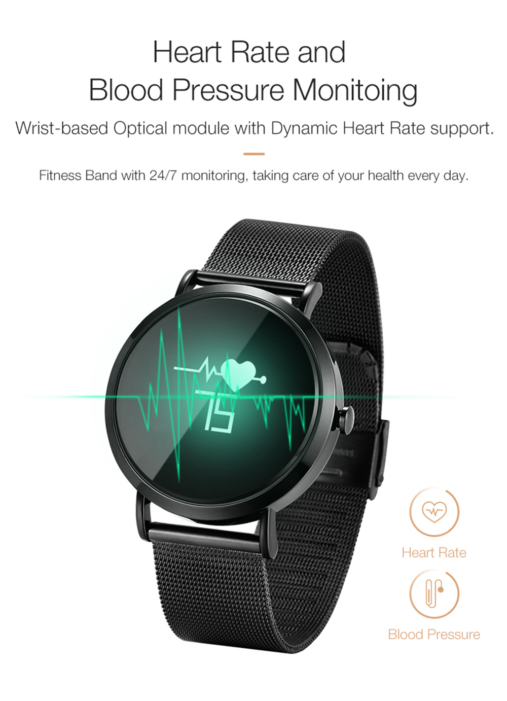 fashion original large touch screen unisex fitness sport relojes smart watch heart rate monitor smartwatches for men