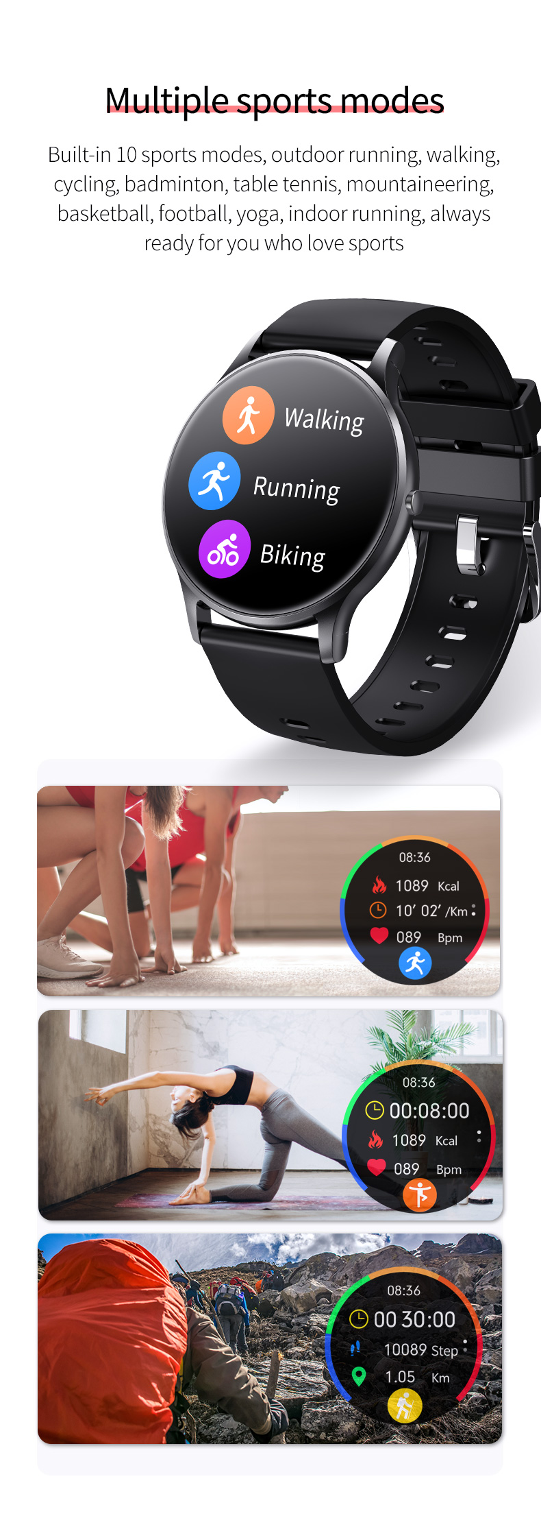 orologio remote camera relojes smart watches sports wrist smartwatch mujer akilli saatler