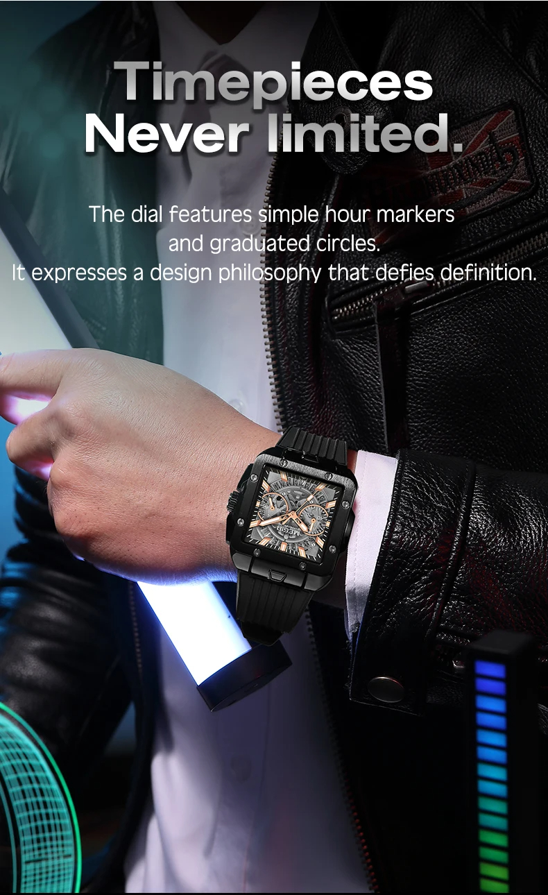 MEGIR 2228 Fashion Men's Quartz Watches Luxury Large Dial Chronograph Luminous Calendar Sport Wristwatches