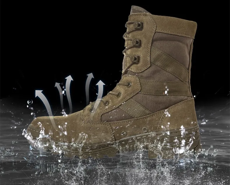 Boots Waterproof Anti-Puncture Anti-Slip Waterproof Breathable Men