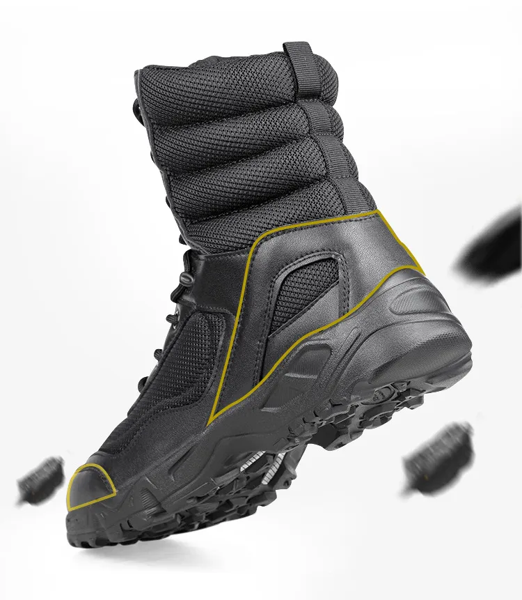 Boxer Boots Outdoor Hiking Shoes Breathable Super Light High Tops